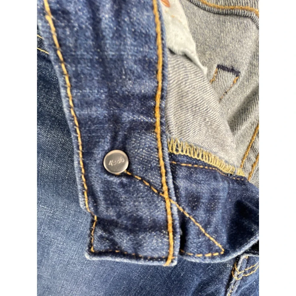 Levi's Mens 31x30 541 Athletic Taper Jeans Dark Wash Blue Denim Pants Rugged